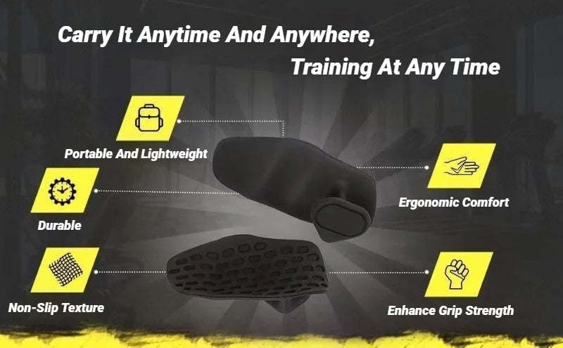 Premium Hand Grip Strengthener - Honeycomb Silicone Anti-Slip Fitness Trainer